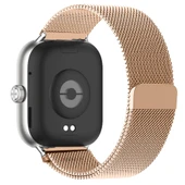 Redmi Watch 5 Active Redmi 5 Lite Uyumlu Kordon Manyetik Milanese Loop Metal Kordon   Retro Gold thumbnail 2