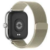 Redmi Watch 5 Active Redmi 5 Lite Uyumlu Kordon Manyetik Milanese Loop Metal Kordon   Retro Gold thumbnail 8
