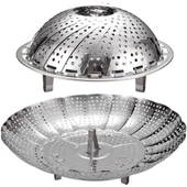 Paslanmaz Çelik Buharda Pişirme Sepeti thumbnail 2