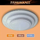 Sıva Üstü Led Panel 45W 49 cm çapında Model Pamukkale Led Avize - 1