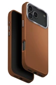 İphone 17 Pro Kılıf Lyden Vegan Deri Kaplama İnovatif Görünüm Magsafe Premium Kapak - 7
