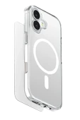 İphone 17 Kılıf Ekran Koruyucu ve Lens Koruyucu 3in1 Set Magsafe Clearvue Serisi MagClick™ thumbnail 2