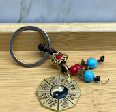 Metal Yin Yang Anahtarlık Alk4454 - 1