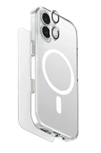 İphone 17 Kılıf Ekran Koruyucu ve Lens Koruyucu 3in1 Set Magsafe Clearvue Serisi MagClick™ thumbnail 1