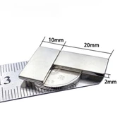 20x10x2 mm Neodyum Mıknatıs Köşeli N35 Nikel Kaplama Güçlü Kaliteli Dayanıklı Magnet Ürün - 4
