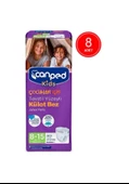 Canped Kids Tekstil Yüzeyli 8-15 Yaş 8'li 8 Adet Çocuk Külotlu Hasta Bezi - 3