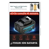 Assur Şarjlı Matkap, Kırıcı, Taşlama, İspiral, Budama, Testere, Somun Sıkma Bataryası 10 Pili Akü - 5