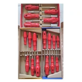 18 Parça Lokma - Torx - Düz Ve Yıldız Tornavida Seti Takımı - 1