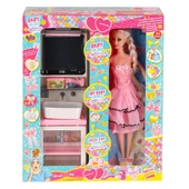 OYD-02390 Bebek ve Aynalı Lavabo Oyun Seti -Oydaş Oyuncak thumbnail 1