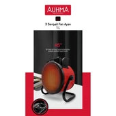 Ultra Güçlü 3000 Watt Taşınabilir Elektrikli Portatif Isıtıcı Soba Sıcak Hava Üfleyen Fan Radyatör - 7