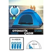 Otomatik Havada Açılan Su Geçirmez Çadır 4 Kişilik - 1