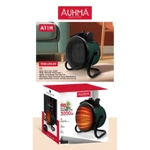 Ultra Güçlü 3000 Watt Taşınabilir Elektrikli Portatif Isıtıcı Soba Sıcak Hava Üfleyen Fan Radyatör - 5