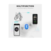 D60 2x Motosiklet Kask Kulaklığı Bluetooth Intercom Rgb Işıklı 2 Intercom Bağlantılı - 3
