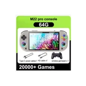 M22 Pro Retro Oyun Konsolu 5.0 ’’ıps Ekran Dahili 20000+ Oyun Emülatörleri Rgb Led Joystick - 6