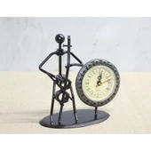 Metal Saatli Keman Çalan Müzisyen Alk4333 - 1