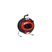 Amiral 50 Mt Makaralı 4'lü Elektrik Uzatma Priz 3x2,5 Mm Siyah - 1