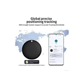 Airtag Android Konum Belirleme Akıllı Takip Cihazı Smart Finder Siyah - 4