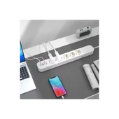 5 Prizli Akım Korumalı Uzatma Kablosu | 2xusb-a + 2xusb-c | 3680w - 2m Kablo - 3