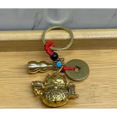 Metal Şans Ve Bereket Kedisi Anahtarlık Alk4467 - 1