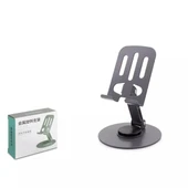 Dönebilir ve Katlanabilir Masaüstü Metal Telefon Tutucu thumbnail 2