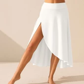 Kadın Cep Detay Taytlı Sandy Etek - 1