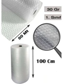 HSY Balonlu Naylon Balonlu Poşet Patpat Havalı Naylon Pat Pat Ambalaj Pat Pat - 100 cm x 50 Metre - 3