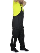 Yağmurluk Takım (Bahçıvan Tipi Askılı Pantolon Ve Mont) - Siyah - 2