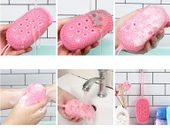 Süngerli Silikon Banyo Kesesi thumbnail 3