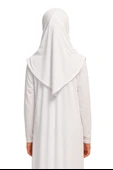 Kendinden Başörtülü Çocuk Penye   Namaz Elbisesi – 9-10-11 yaş/110 cm| Kız Çocuk İçin Namaz Kıyafeti - 2