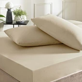 TAÇ COLOR DREAMS RANFORCE ÇARŞAF SET VİZON TEK KİŞİLİK thumbnail 1