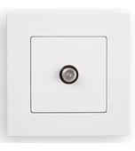 GÜNSAN EQONA FİLDİŞİ TEKLİ UYDU PRİZİ EKO (MKZ) thumbnail 1