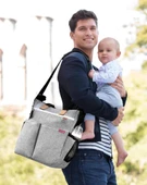 Nessiworld Skip Hop Duo Orjinal Çanta Gri Melanj - 5