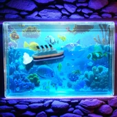 VIP AKVARYUM DÜNYASI BÜYÜK BOY BATMAYAN TİTANİK CRUİSE GEMİSİ SULU DALGALANAN GEMİ TITANIC CRUISE thumbnail 1