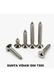 BOLTER Ağaç Ve Sunta Vidası 4,0X25 Mm Yhb Sunta Vidası 4x25 Mm 100 Adet - 3