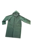 MAXSAFETYS Unisex Pvc Yağmurluk Balıkçı Işçi Yagmurluk 028 mm Yeşil Renk - 1