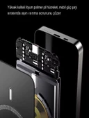 20W Hızlı Şarj Magsafe Powerbank 10000mAh Taşınabilir Şarj Cihazı Type-C Giriş Çıkış thumbnail 2