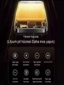 20W Hızlı Şarj Magsafe Powerbank 10000mAh Taşınabilir Şarj Cihazı Type-C Giriş Çıkış thumbnail 6