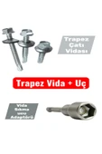 BOLTER Trapez Çatı Vidası (5,5X38MM - 50'Lİ PAKET) M8 Vida Sıkma Ucu (1 ADET) - 1