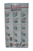 SOLESTAR 16 PARÇA MATKAP-SPİRAL-HİLTİ-KIRICI KÖMÜR SETİ - 1