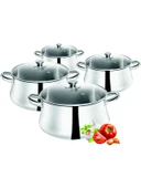TEFAL Classic 8 Parça Çelik Tencere Seti - 1