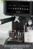 Karaca MyCaffe Barista S10 Entegre Süt Hazneli Otomatik Espresso Latte ve Cappuccino Mak. MatteBlack - 5