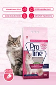 Pro Line Bebek Pudrası Kokulu Ince Tane Topaklanan Kedi Kumu 10 Lt - 1