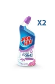 Porçöz Hijyenik Tuvalet Temizleyici Jel Orkide Kokulu 750 Ml X 2 - 1