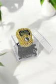 Loggia Gold Taşlı Lüks Hediyelik Zikirmatik Dijital Tesbihmatik Çeyiz Kandil Ramazan Hediye - 2