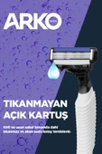 Arko Men Pro4 Dört Bıçaklı Tıraş Bıçağı 3 Adet - 4