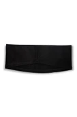 Loggia Kaymayan Silikonlu Bandana Bone Siyah - Kadın Tesettür Dikişsiz Kaymaz Geçme - Sportif Saç Bandı - 6