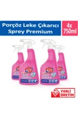 Porçöz Leke Çıkarıcı Sprey Premium 750 ml x 4 Adet thumbnail 1