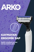 Arko Men Pro4 Dört Bıçaklı Tıraş Bıçağı 3 Adet - 5