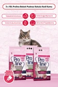 Pro Line Bebek Pudrası Kokulu Ince Tane Topaklanan Kedi Kumu 10 Lt X 3 Adet - 1