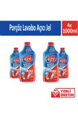 Porçöz Lavabo Açıcı Jel 1000 ml x 4 Adet - 1